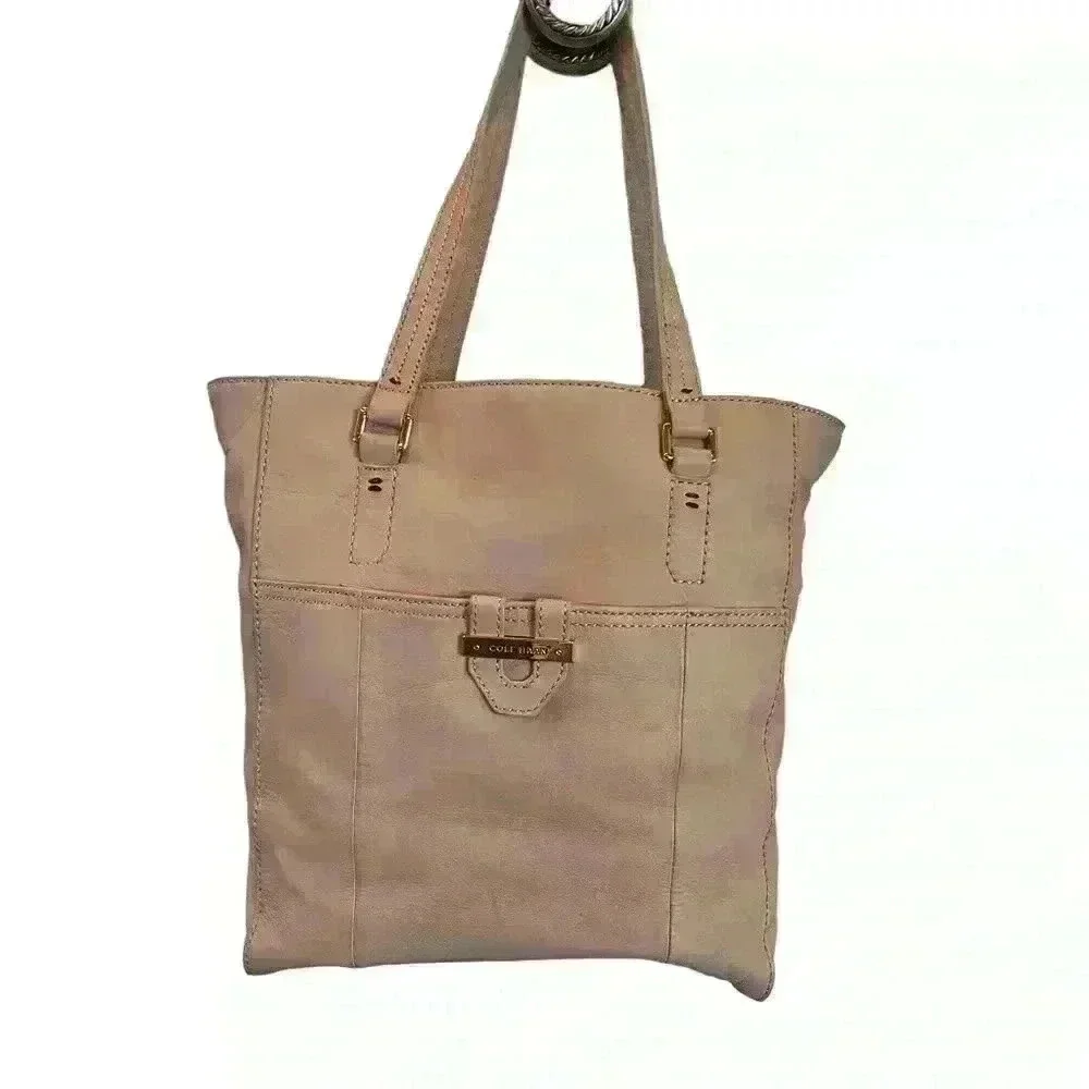 Cole Haan Leather Tote. Dusty Pink. Excellent preused condition. - Picture 1 of 13